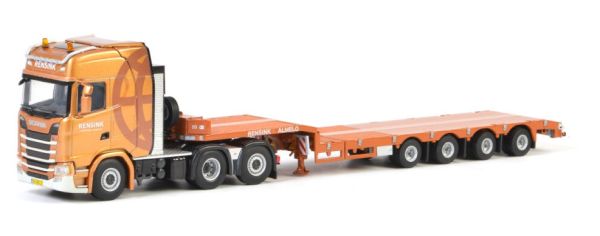 WSI01-2628 - SCANIA S Highline CS20H ​​​​6x2 met RENSINK 4-assige uitschuifbare dieplader - 1