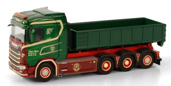 WSI01-3415 - SCANIA S 8x4 vrachtwagen met kiepbak BRDR. OLSEN - 1