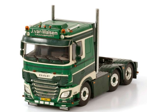 WSI01-3551 - DAF XF SPACE CAB 6x2 J. VAN WALSEM TRANSPORTS - 1