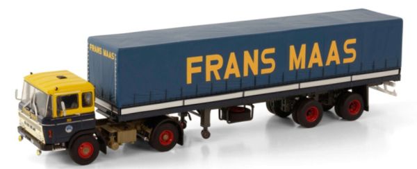 WSI01-3646 - DAF 2600 4x2 met 2-assige aanhangwagen FRANS MAAS - 1