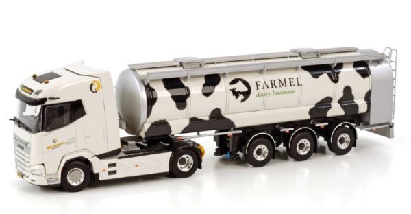 WSI01-3647 - DAF XG 4x2 met 3-assige tankwagen GEBR DUNNINK BV - 1