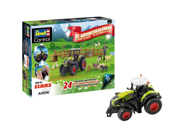 REV01053 - Adventskalender CLAAS Axion 960 radiografisch bestuurbare tractor om in elkaar te zetten - 1