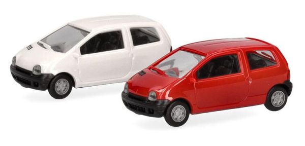 HER012218-007 - 2 stuks om te monteren RENAULT Twingo grijs en bordeaux - 1