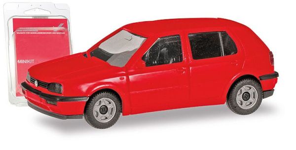 HER012355-010 - VOLKSWAGEN Golf III rood - 1