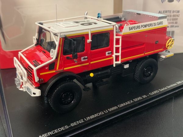 ALERTE0138 - MERCEDES UNIMOG U5000 Gimaex SDIS 30 - GARD rood - 1