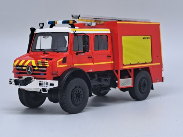 ALERTE0139 - MERCEDES-BENZ Unimog U 5000 SIDES Aéronavale - Beperkte oplage van 300 stuks. - 1