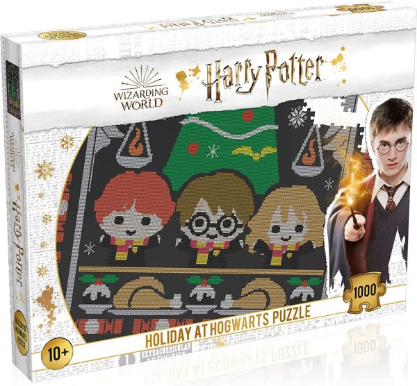 WIN01535 - 1000 stukjes puzzel HARRY POTTER - Zweinstein Vakantie - 1