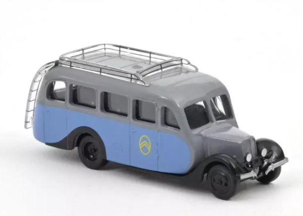 NOREVAMC0191099-GRIS - CITROEN U23 Coach 1947 Grijs en Blauw - 1