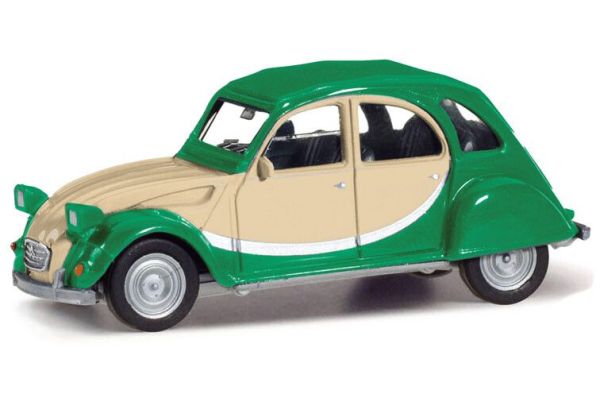 HER020817-007 - CITROEN 2CV Charleston groen en beige - 1