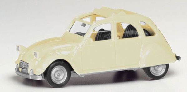 HER020824-007 - CITROEN 2CV met open dak Beige - 1