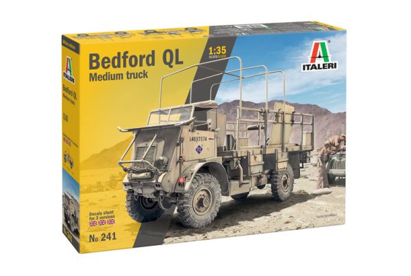 ITA0241 - Militair voertuig Bedford QL om te monteren en te schilderen - 1