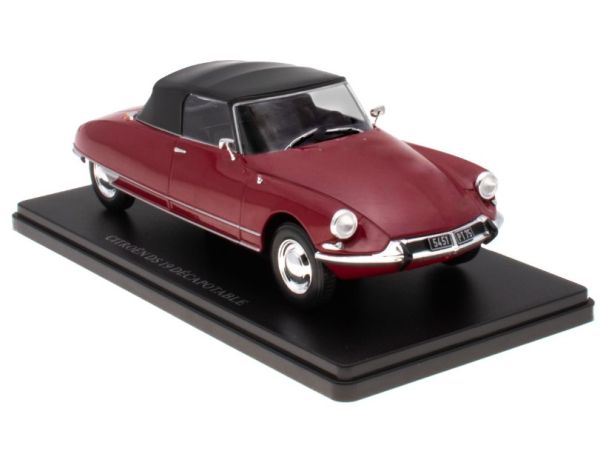 G111V030 - CITROEN DS 19 cabrio bordeaux - 1