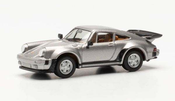 HER030601-003 - PORSCHE 911 TURBO zilver metallic - 1