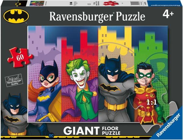 RAV030705 - Puzzel van 60 stukjes BATMAN en zijn vrienden - 1