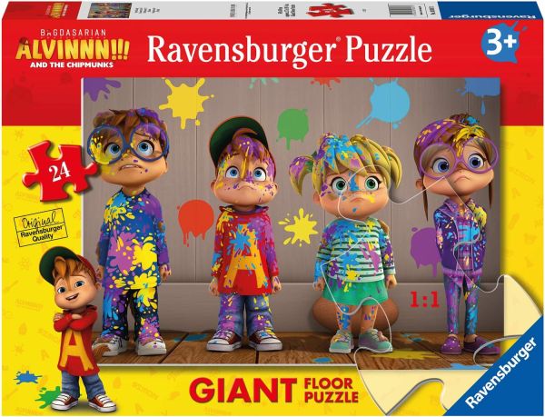 RAV030873 - 24-delige puzzel Alvinnn en de Chipmunks - 1