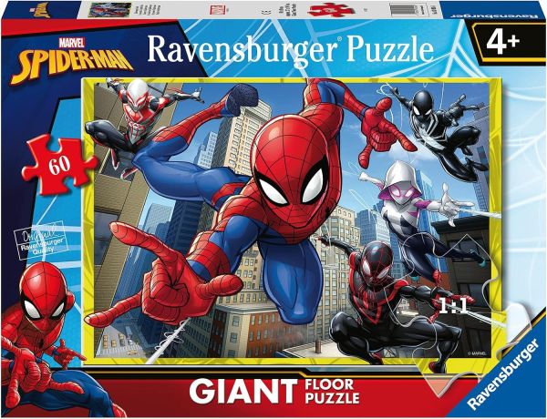 RAV030958 - Puzzel van 60 stukjes Marvel SPIDER-MAN - 1