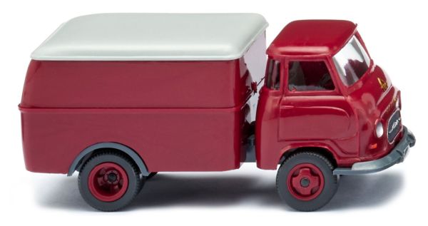 WIK034401 - HANOMAG koerier vrachtwagen rood - 1