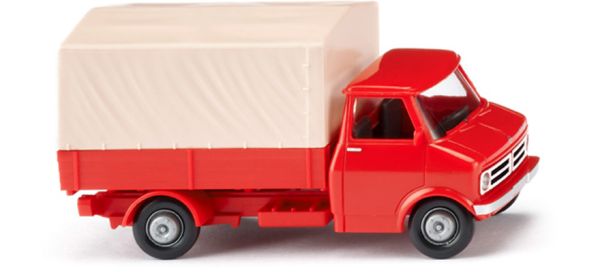 WIK035204 - BEDFORD 4x2 bestelwagen rood - 1