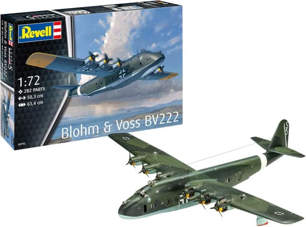 REV03792 - Vliegtuig Blohm & Voss BV222 om in elkaar te zetten en te schilderen - 1