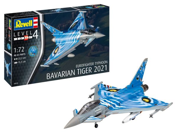 REV03818 - Eurofighter Typhoon Gevechtsvliegtuig De Beierse Tijger 2021 - 1