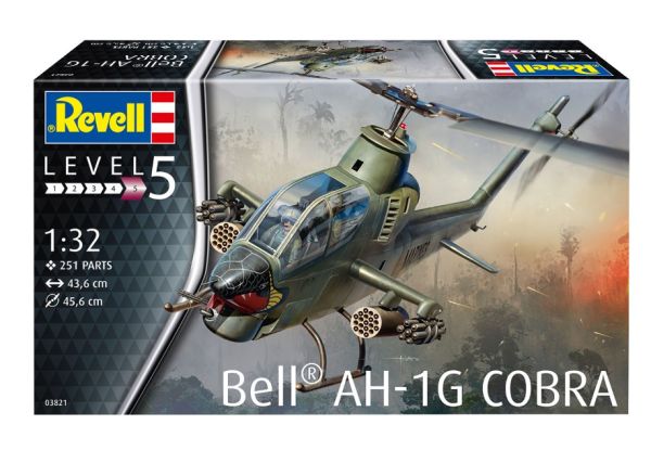 REV03821 - AH-1G Cobra helikopter wordt geassembleerd en geschilderd - 1