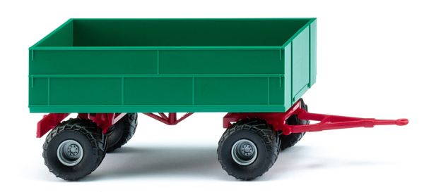 WIK038836 - 2-assige aanhangwagen groen - 1