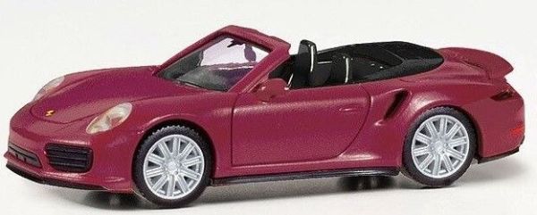 HER038928-002 - PORSCHE 911 Turbo Cabrio rood metallic - 1