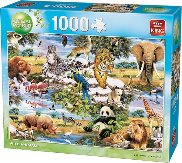 KING05481 - 1000 stukjes puzzel Wonders of Nature - 1