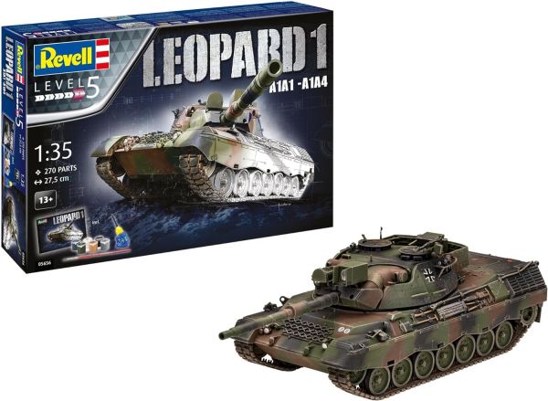 REV05656 - Char Geschenkset Leopard 1 A1A1-A1A4 om in elkaar te zetten en te schilderen - 1