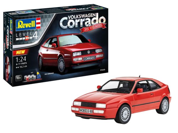 REV05666 - Model om in elkaar te zetten en te schilderen - VW Corrado  - 1