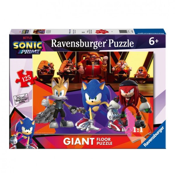 RAV056941 - Sonic Prime gigantische puzzel van 125 stukjes - 1