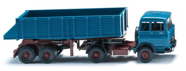 WIK067709 - MERCEDES 4x2 met 2 assen Blauw - 1