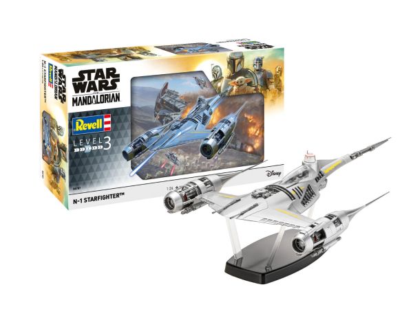 REV06787 - De Mandalorian: N1 Starfighter STAR WARS om in elkaar te zetten en te schilderen - 1