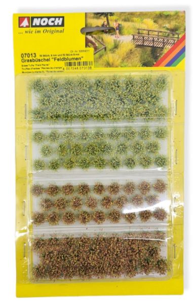 NOC07013 - Veldbloemen plukjes - 52 stuks 6mm - 52 stuks 9 mm - 1