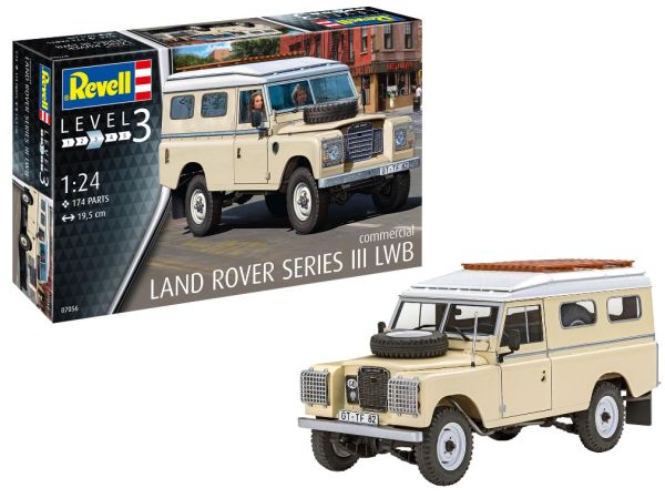 REV07056 - LAND ROVER Serie III LWB model om in elkaar te zetten en te schilderen - 1