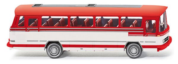 WIK070902 - MERCEDES-BENZ O 302 Traffic bus rood en wit - 1