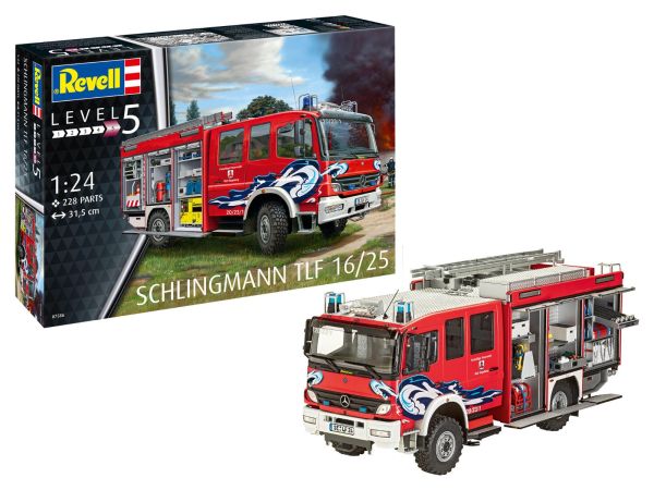 REV07586 - Schlingmann TLF 16/25 brandweerauto om in elkaar te zetten en te schilderen - 1