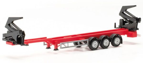 HER076982-002 - HAMMAR containerlader aanhangwagen rood - 1