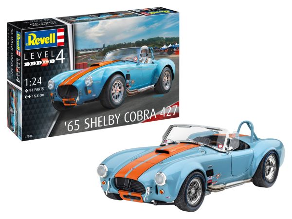 REV07708 - SHELBY cobra 427 1965 te monteren en te schilderen - 1