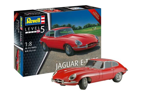 REV07717 - Assembleerbaar model - JAGUAR Type-E - 1