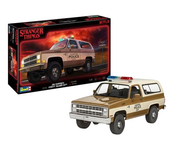 REV07724 - CHEVROLET K5 Blazer 1985 - STRANGER THINGS om in elkaar te zetten en te schilderen - 1