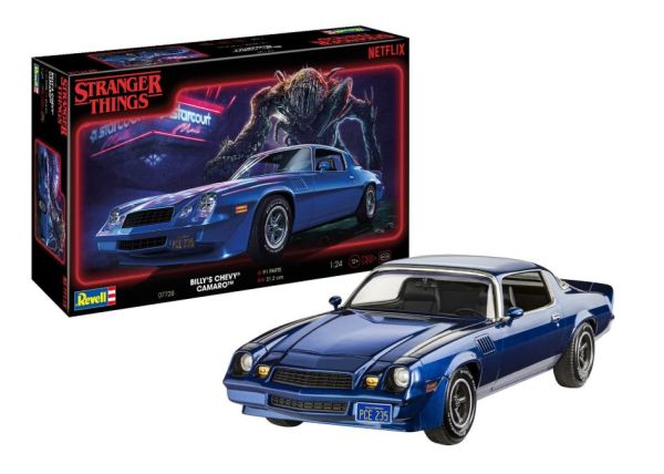 REV07728 - CHEVROLET Camaro Z/28 STRANGER THINGS om in elkaar te zetten en te schilderen - 1