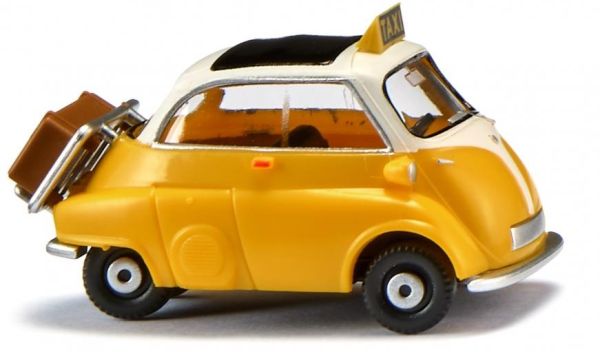 WIK080015 - BMW Isetta TAXI geel - 1