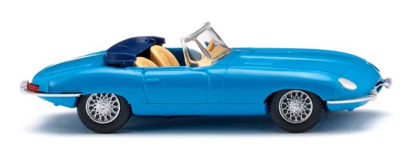 WIK081707 - JAGUAR E-Type Roadster Blauw - 1