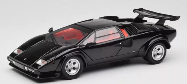 KYO08320BK - LAMBORGHINI Countach LP 5000 Quattrovalvole Zwart - 1