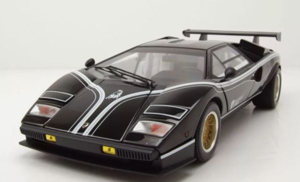 KYO08320C - LAMBORGHINI Countach LP 500R Zwart - 1