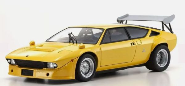 KYO08445GY - LAMBORGHINI Urraco Rally Geel - 1