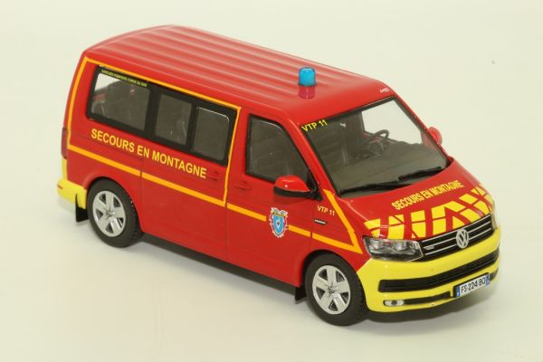 ODE085 - VOLKSWAGEN T6 Pompier SDIS Ajaccio Beperkt tot 504 stuks. - 1