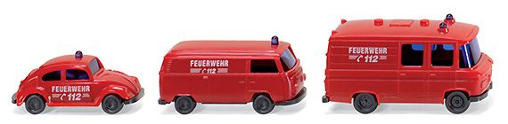 WIK093449 - 3 Brandweerwagens - 1