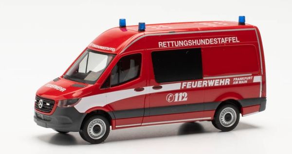 HER096881 - MERCEDES SPRINTER 18 halve brandweerbus - 1